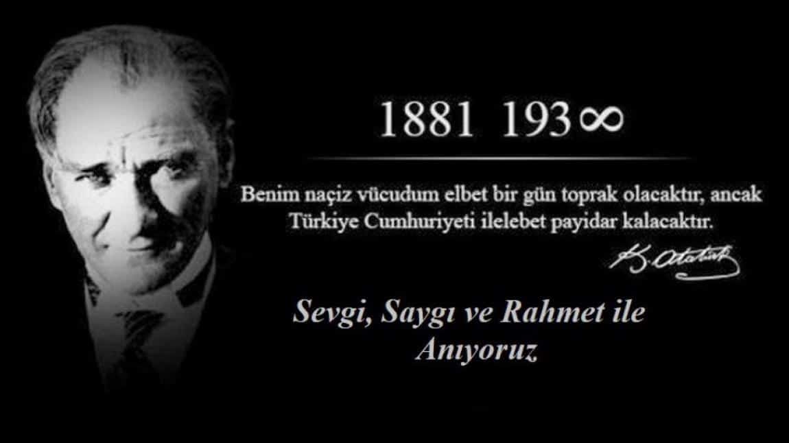 10 Kasım Atatürk'ü Anma Günü